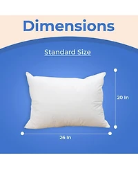 Continental Bedding Down Alternative Pillow for All Sleep Positions