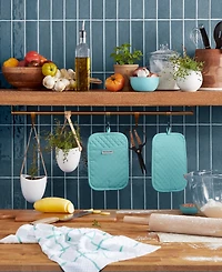 KitchenAid Asteroid Cotton Pot Holder, 2Pk, 7" x 10"