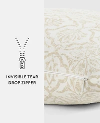 ienjoy Home Damask Printed Decorative Pillow, 20" x