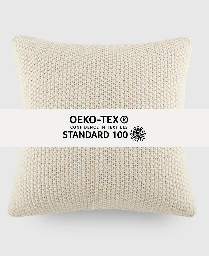 ienjoy Home Stitch Knit Decorative Pillow, 20" x