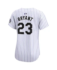 Women's Nike Kris Bryant White Colorado Rockies Home Limited Player Jersey