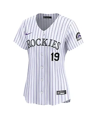Women's Nike Charlie Blackmon White Colorado Rockies Home Limited Player Jersey
