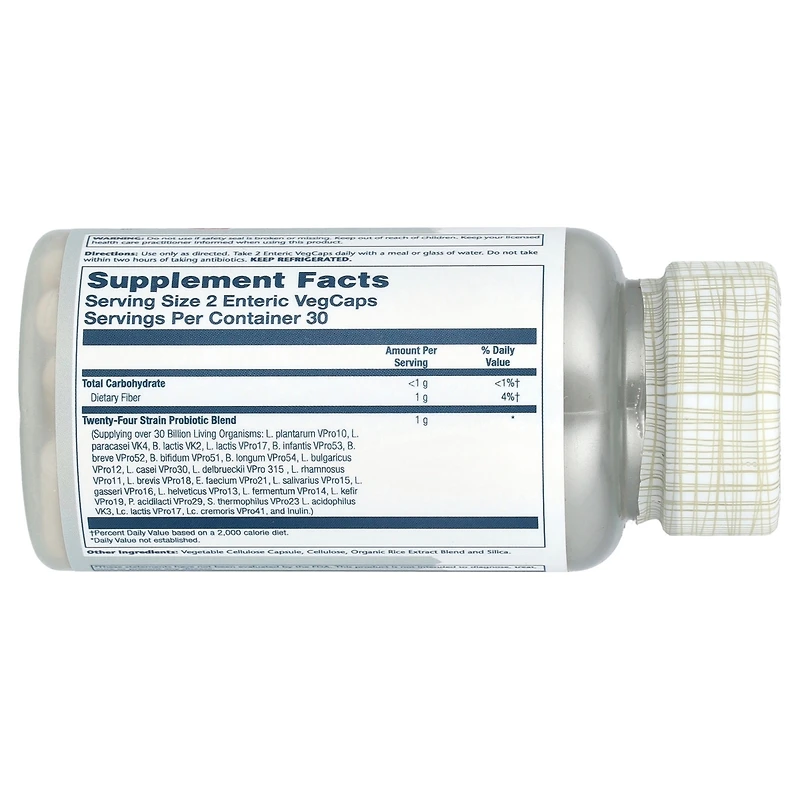 Solaray Super Multidophilus Probiotic - 60 VegCaps