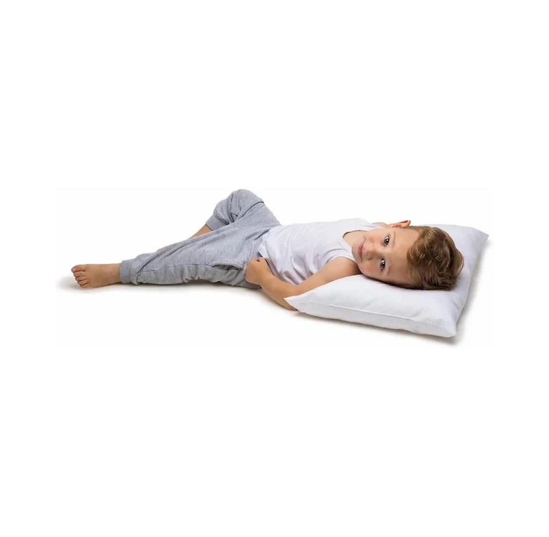 Continental Bedding Soft Toddler Pillow 550 Fill Power 100% Down Fill 13x18 Inch