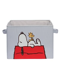 Lambs & Ivy Snoopy Foldable/Collapsible Storage Bin/Basket Organizer w/ Handles