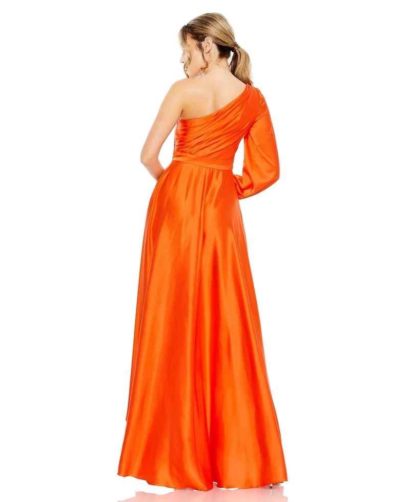 Women's Ieena High Low One Shoulder Flowy Gown