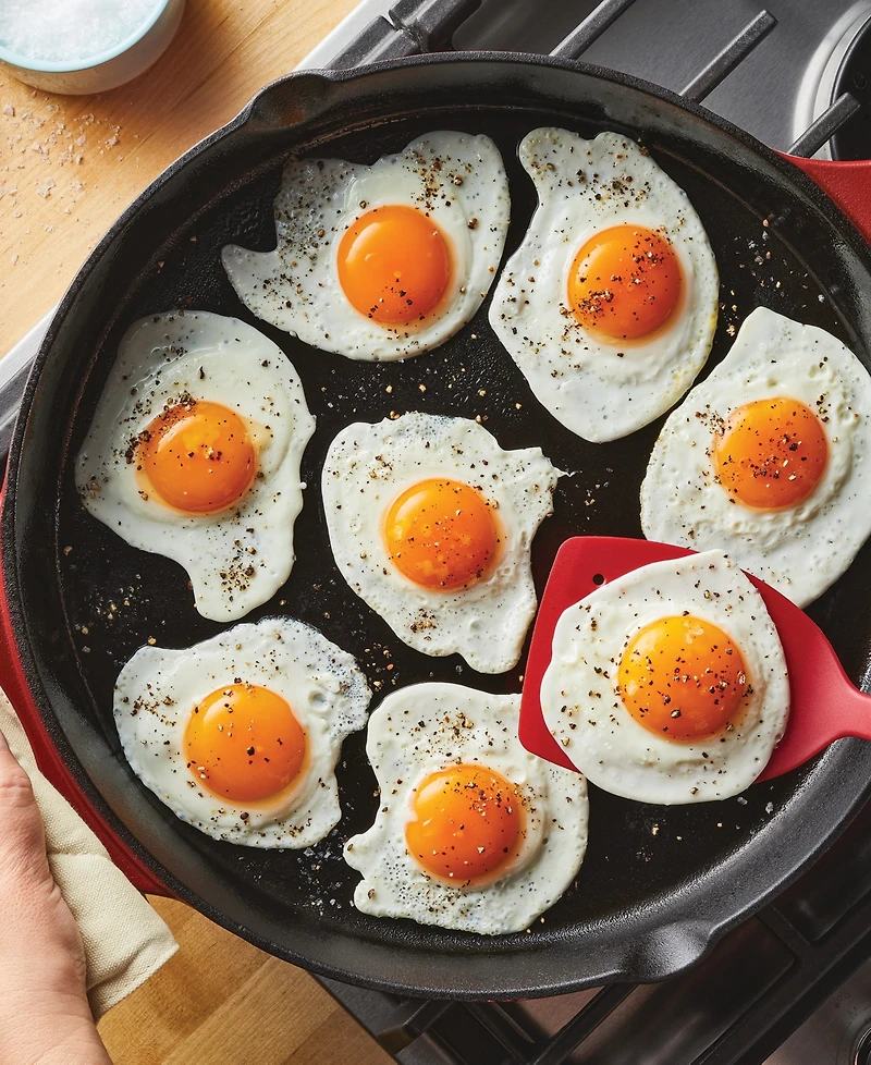 Rachael Ray Nitro Cast Iron 14" Skillet with Side Handles