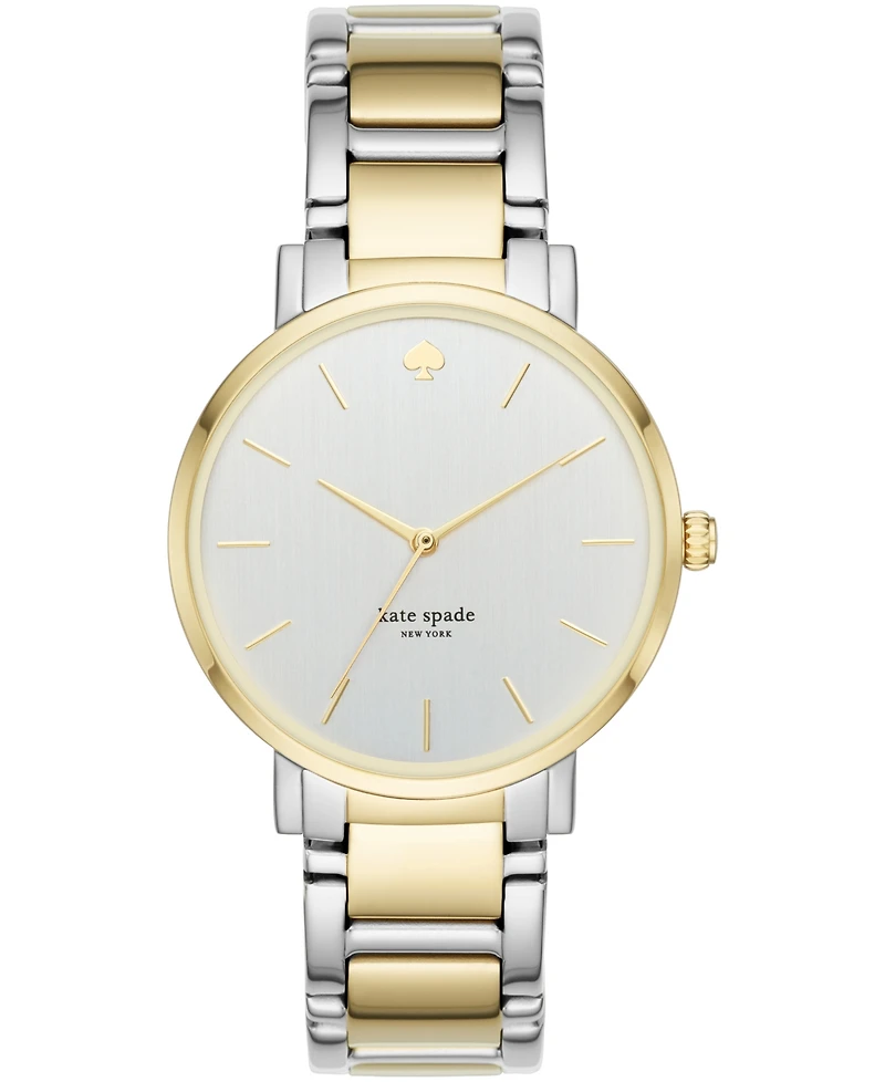 kate spade new york Women's Gramercy Three-Hand Two-Tone Alloy Watch 38mm, KSW9015