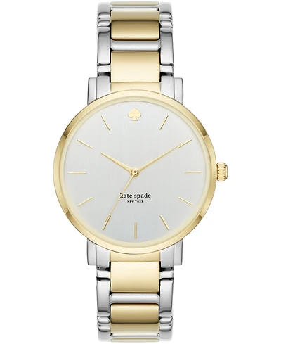 kate spade new york Women's Gramercy Three-Hand Two-Tone Alloy Watch 38mm, KSW9015