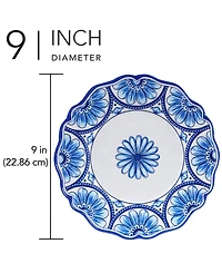 Certified International Veranda Set of 4 Salad Plate 9", Service For 4