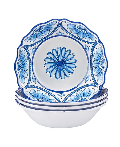 Certified International Veranda Set of 4 All Purpose Bowl 8.5" x 2", Service For 4