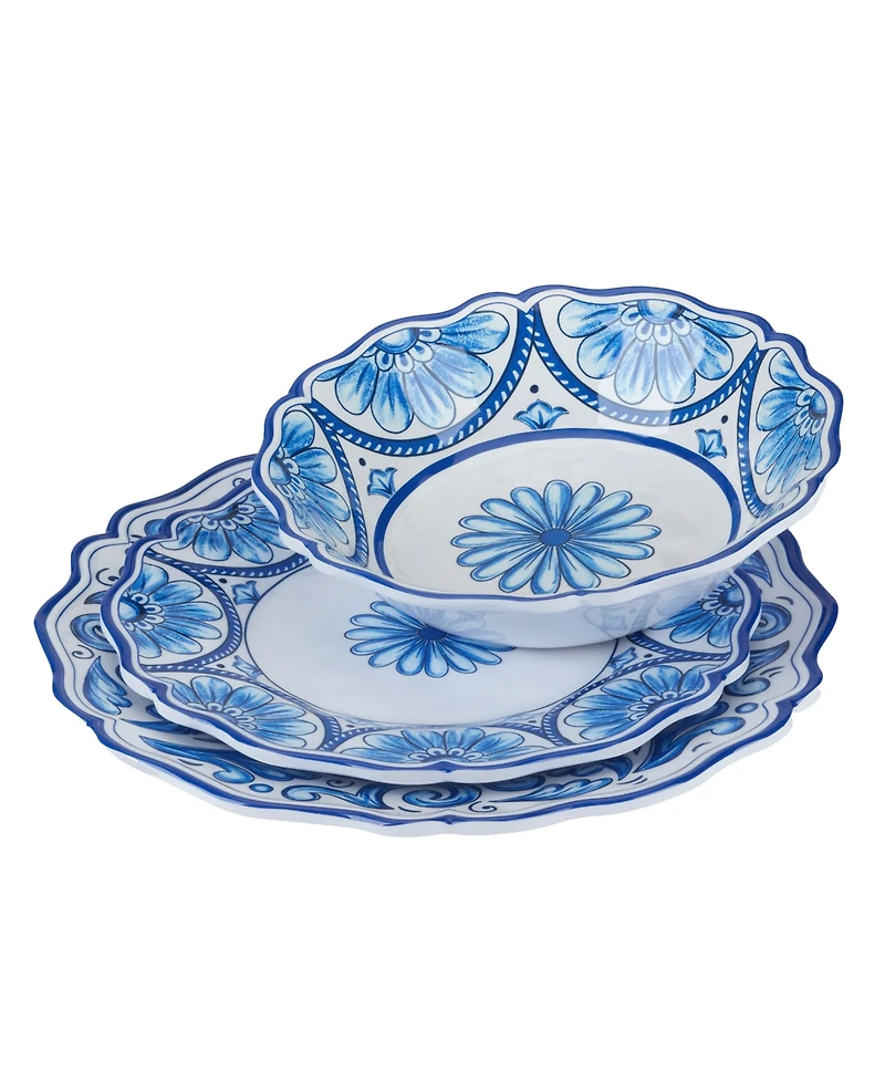 Certified International Veranda 12 Pc Dinnerware Set, Service For 4