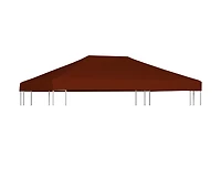 vidaXL Gazebo Top Cover 9.1 oz/yd² 9.8'x13.1' Terracota