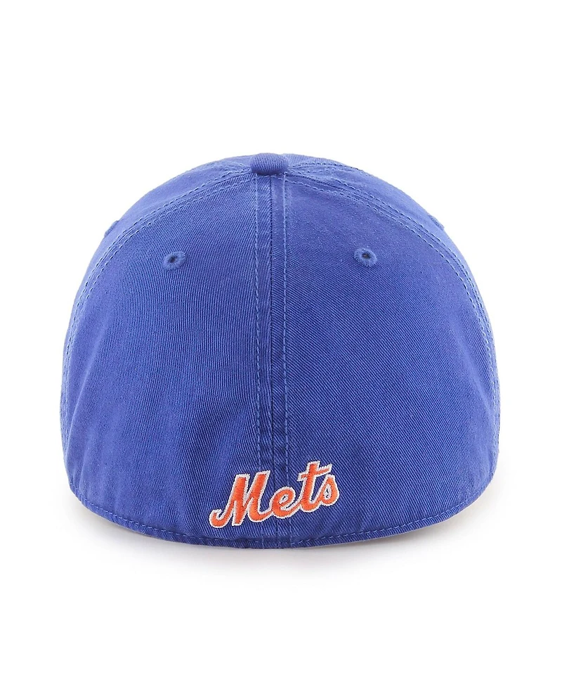 Men's '47 Brand Royal New York Mets Franchise Logo Fitted Hat