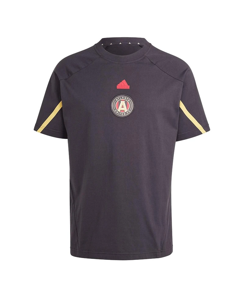 Men's adidas Black Atlanta United Fc 2024 Travel Raglan T-shirt
