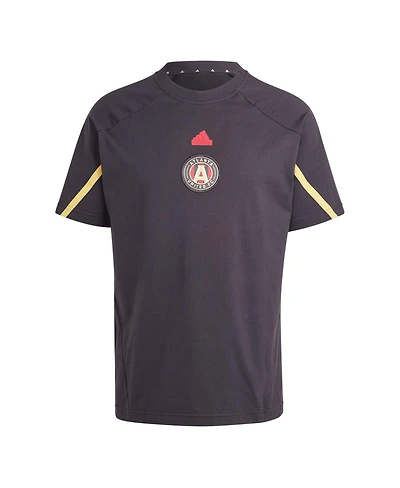 Men's adidas Black Atlanta United Fc 2024 Travel Raglan T-shirt