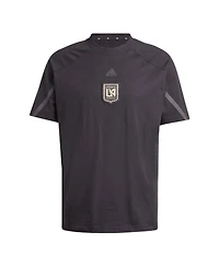 Men's adidas Black Lafc 2024 Travel Raglan T-shirt
