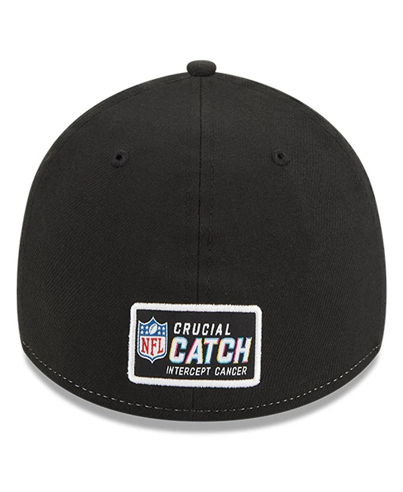Men's New Era Pink Las Vegas Raiders 2023 Nfl Crucial Catch 39THIRTY Flex Hat