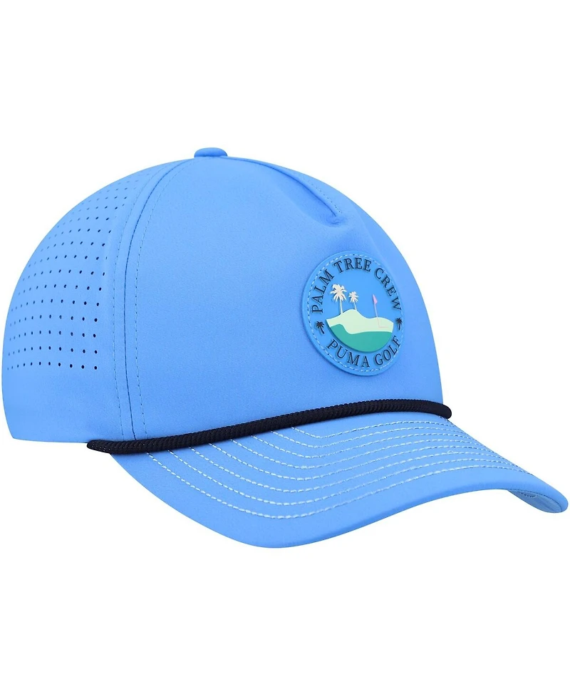 Men's Puma x Ptc Blue Wm Phoenix Open Tech Rope Adjustable Hat
