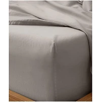 Cotton Room Service Sateen Fitted Sheet - Twin