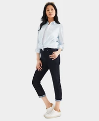 Style & Co Women's Mid-Rise Curvy Capri Jeans, Created for Macy's