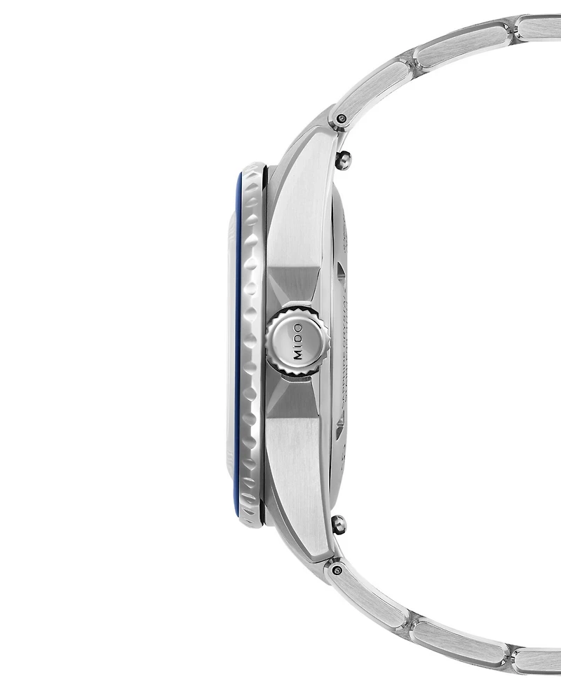 Mido Women's Swiss Automatic Ocean Star Stainless Steel Bracelet Watch 37mm