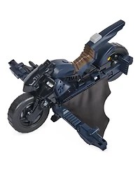 Batman Batcycle, Converting 2-in-1 Batcycle Batglider, Figure Compatible