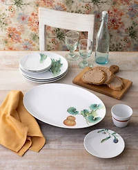 Noritake Kyoka Shunsai Oval Platter, 14.5"
