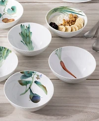 Noritake Kyoka Shunsai Assorted Cereal Bowls 17 oz. Set/6