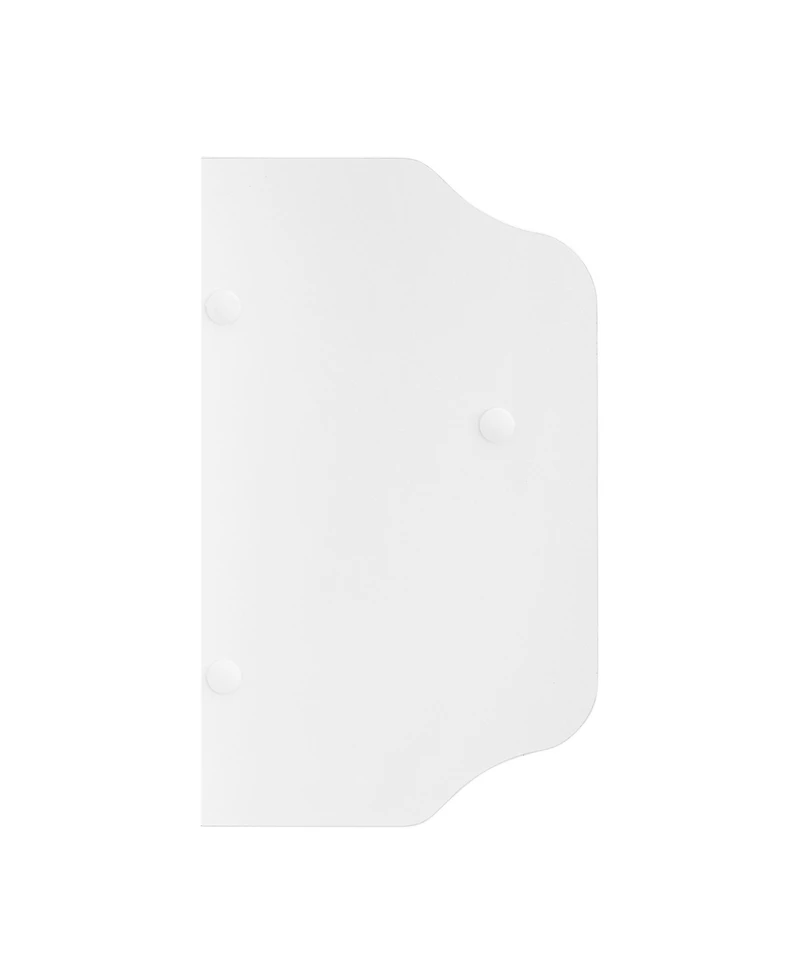Entryway Floating Utility Wall Shelf with Hooks