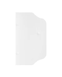 Entryway Floating Utility Wall Shelf with Hooks