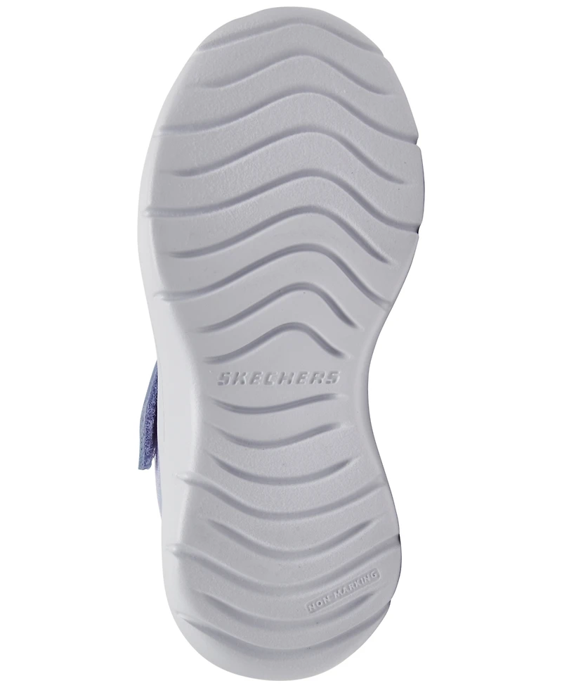 Skechers Toddler Girls Skech Fast Fastening Strap Casual Sneakers from Finish Line