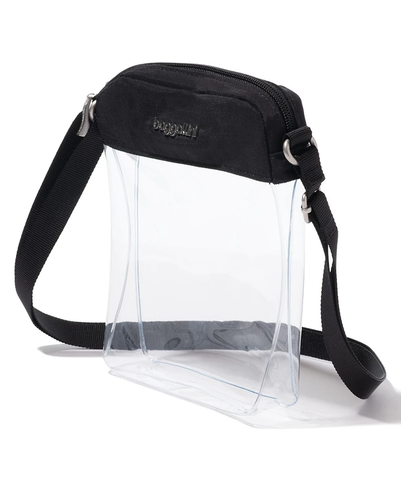 Baggallini Clear Stadium Explorer Crossbody