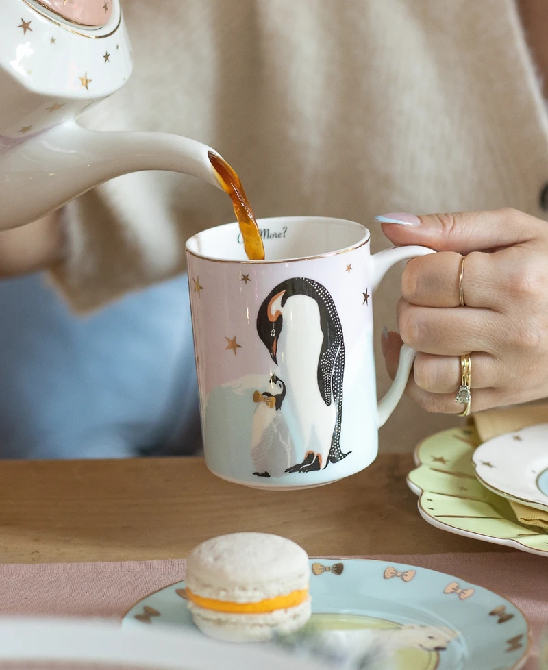 Yvonne Ellen Penguin and Polar Bear Mugs, Set of 2