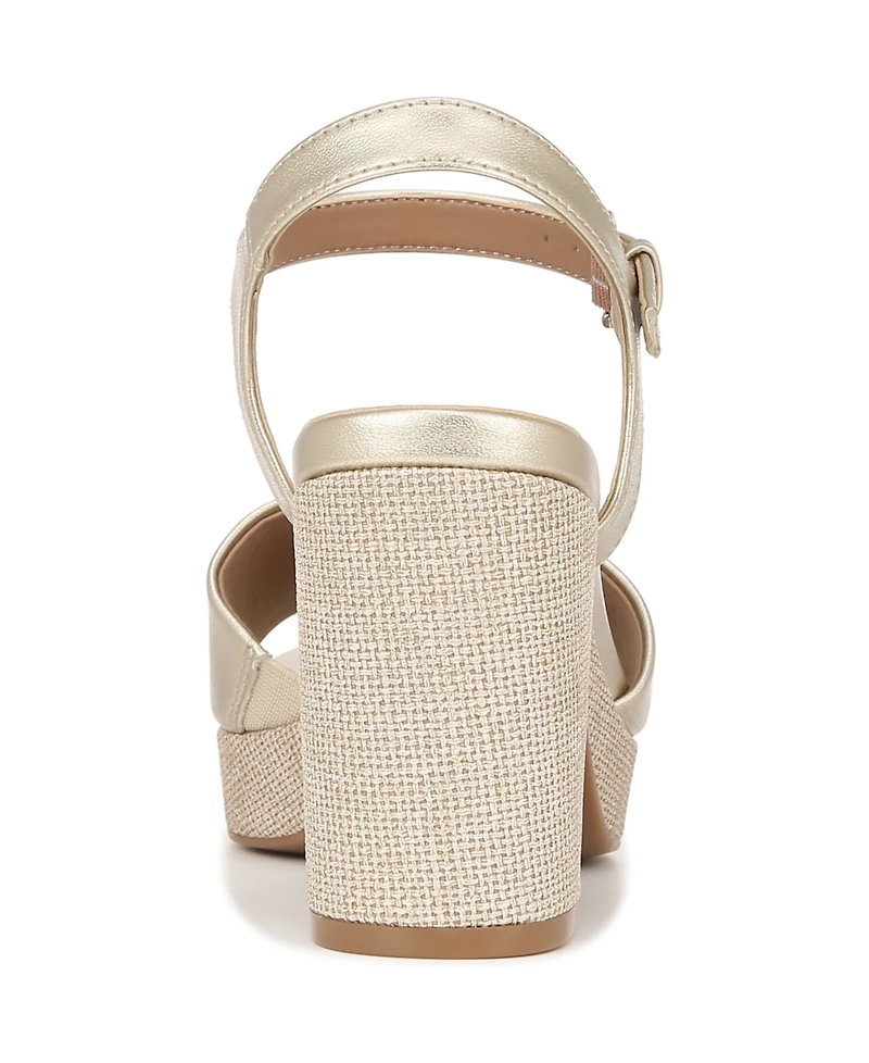 Naturalizer Women's Lilly Block Heel Platform Sandals