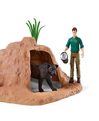 Schleich Wild Life Ranger Adventure Station Playset