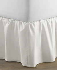 Laura Ashley Solid Ruffled Cotton Bedskirt