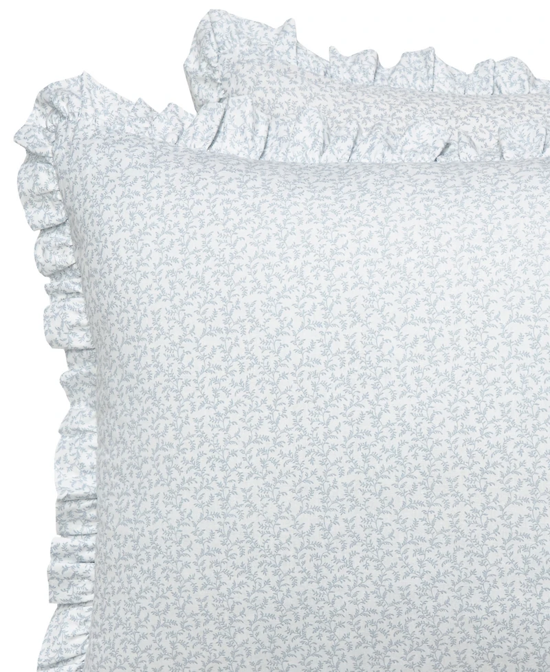 Laura Ashley Chloe Cottage 2-Pc. Sham Set, European