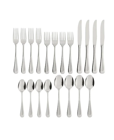 Oneida Satin Sand Dune 20 Piece Flatware Set, Service For 4