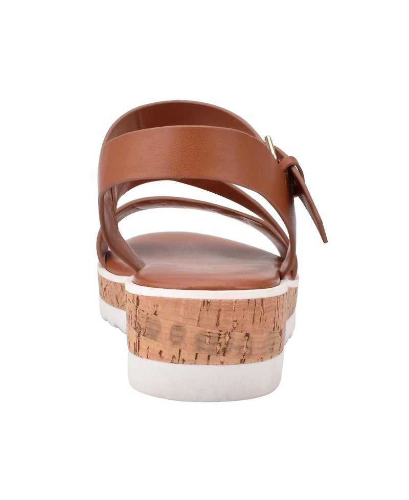 Marc Fisher Women's Grandie Treaded Flatform Wedge Sandals