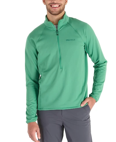 Marmot Men's Leconte Fleece Half-Zip Logo Jacket