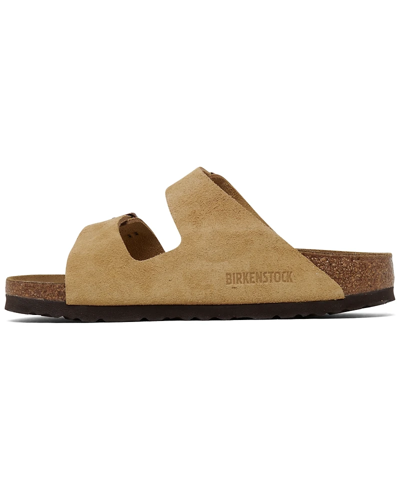 Birkenstock Women's Arizona Suede Leather Sandals from Finish Line