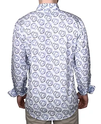 Vintage 1946 Men's Printed Long-Sleeve Woven Shirt