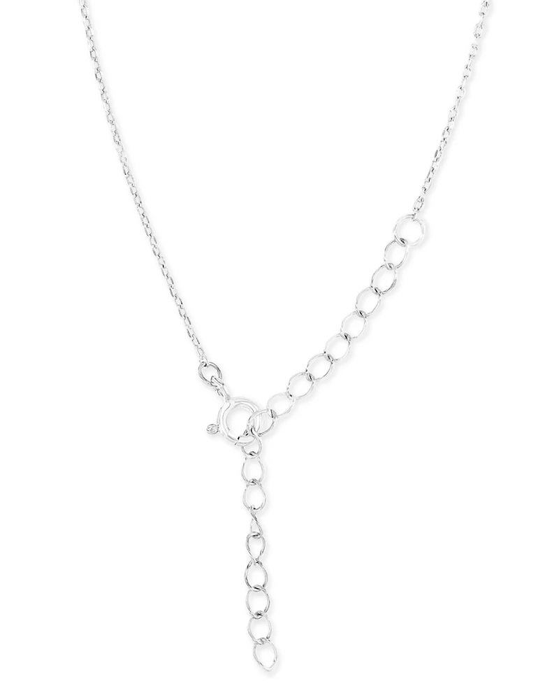 Amethyst (1-1/5 ct. t.w.) & Lab-Grown White Sapphire (3/8 ct. t.w.) Halo Birthstone Pendant Necklace in Sterling Silver, 16" + 2" extender (Also in Ad