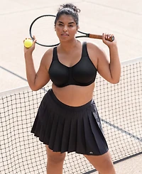 Wacoal Women's Simone Sport Hight Impact Underwire Bra 855170, Up to I Cup