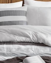510 Design Blake Stripe Textured Print 3-Pc. Comforter Set, Full/Queen