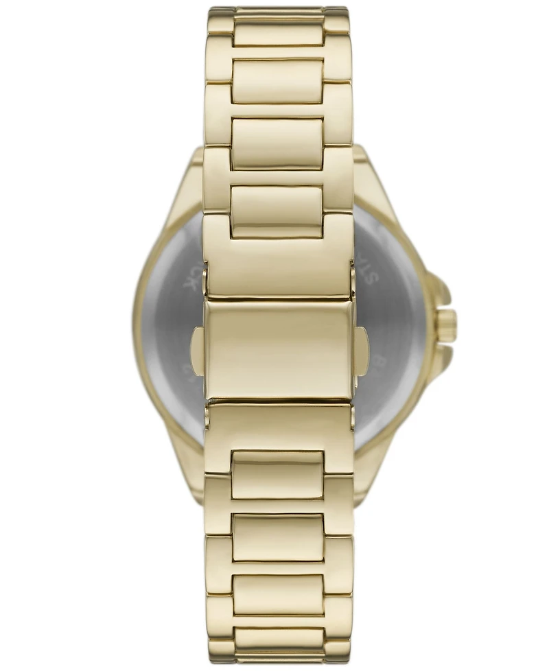 Folio Women's Three Hand Gold-Tone Alloy Watch 26mm Gift Set