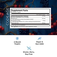 Codeage Berberine Phytosome Supplement - Berberine Hcl, Alpha Lipoic Acid, Phospholipid Complex - 2-Month Supply - Berberine Hcl