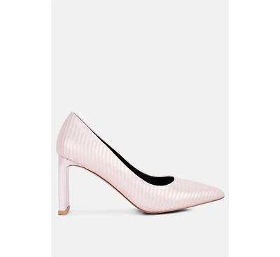 Tickles Italian Block Heel Pumps