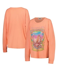 Women's Daydreamer Coral The Grateful Dead Merch Long Sleeve T-shirt